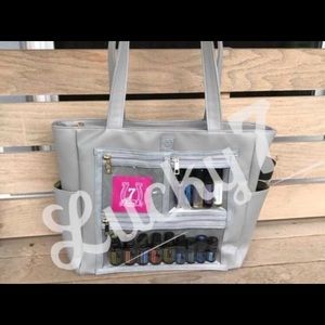 Lucky 7 Grey Tote